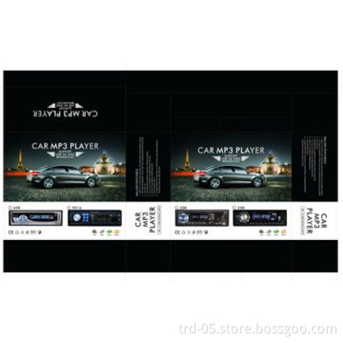 Car MP3 Player with FM Radio, LED Display, USB/SD/MMC Card, Aux-in and Remote Control